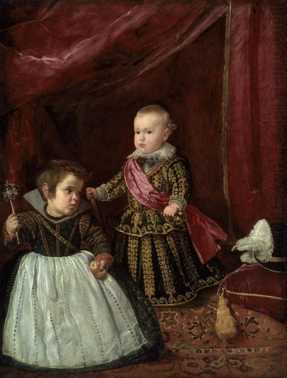Diego Velazquez Prince Baltasar Carlos with a Dwarf (df01) china oil painting image